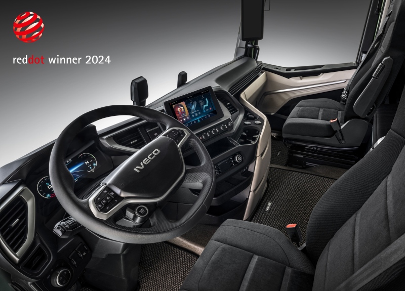 IVECO S Way Red Dot Winner Award 2024 interiorss800pxv2