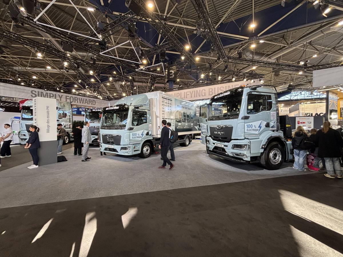 MAN Truck Solutrans Targi Ciężarówka Elektryczna